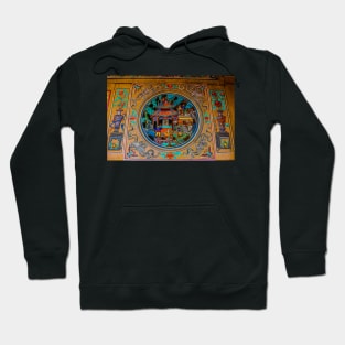 Chinese temple building ornate in Georgetown e Hoodie